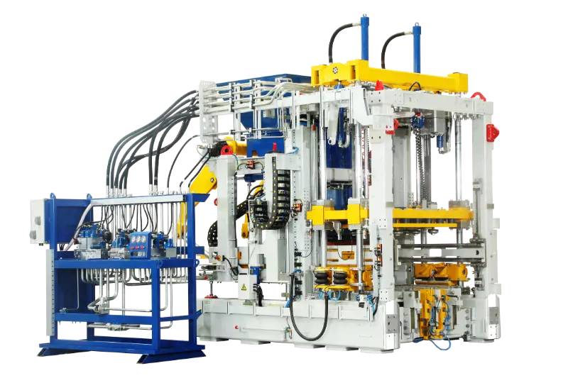 Автоматична цегляна машина QGM ZN1200-2S | Розумна машина для виготовлення бетонних блоків для переробки твердих відходів