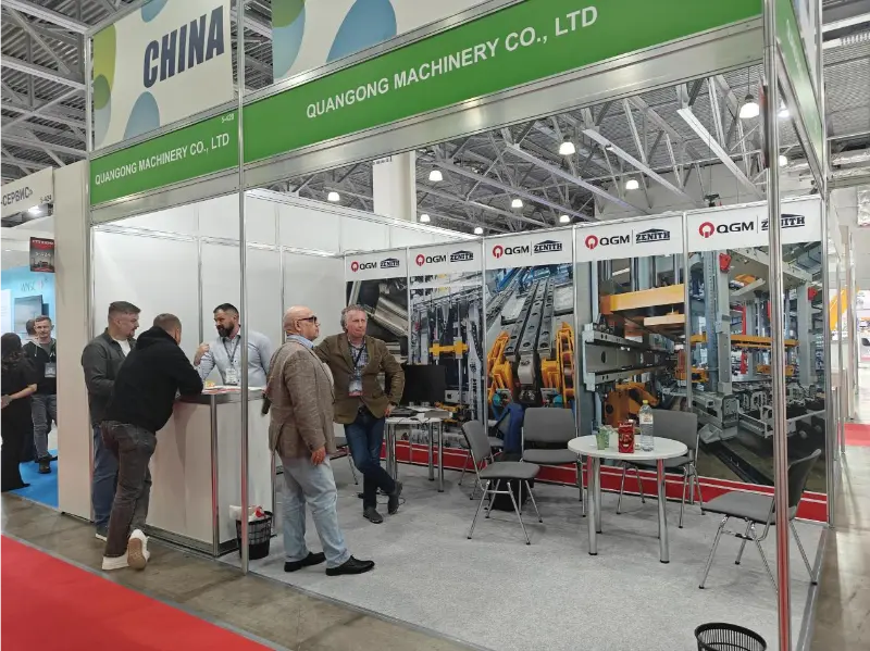 Зосередження на євразійському ринку інфраструктури: Quangong Machinery Co., Ltd. експонується на російській CTT EXPO